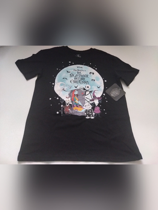 Disney Other - Disney The Nightmare Before Christmas Black Graphic T-Shirt Women's New Size XS